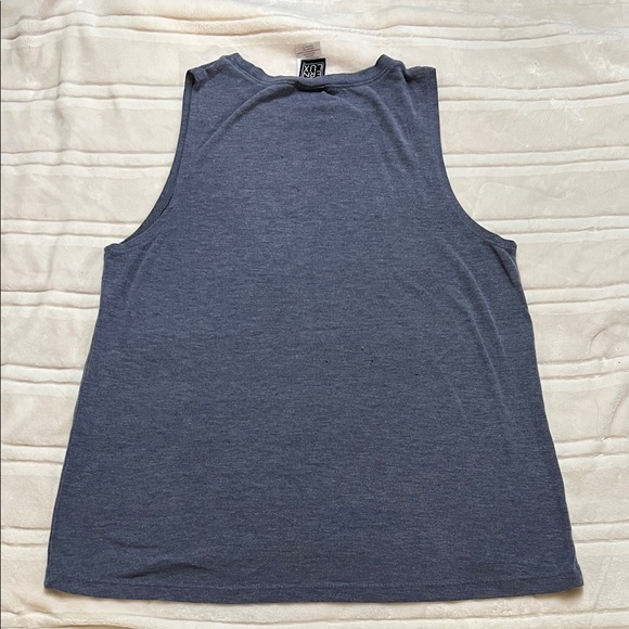 Modern Lux Blue Graphic Tank Top/ Muscle Shirt - Picture 4 of 4
